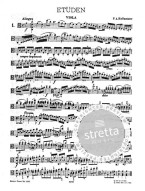 Franz Anton Hoffmeister: Etüden (noty na violu)