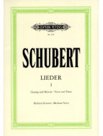 Franz Schubert: Lieder 1 – Medium Voice (noty na klavír, zpěv)