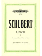 Franz Schubert: Lieder 1 – Very Low Voice (noty na klavír, zpěv)