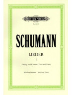 Robert Schumann: Lieder 1 – Medium Voice (noty na klavír, zpěv)