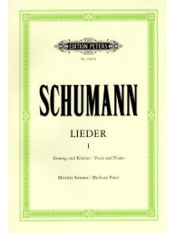 Robert Schumann: Lieder 1 – Medium Voice (noty na klavír, zpěv)