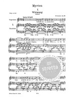 Robert Schumann: Lieder 1 – Medium Voice (noty na klavír, zpěv)