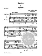 Robert Schumann: Lieder 1 – Low Voice (noty na klavír, zpěv)