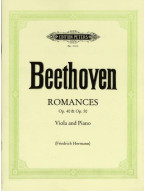 Ludwig van Beethoven: 2 Romances, Op. 40 & Op. 50 (noty na violu, klavír)