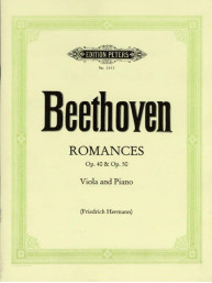 Ludwig van Beethoven: 2 Romances, Op. 40 & Op. 50 (noty na violu, klavír)