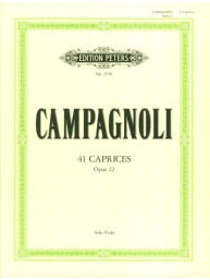 Bartolomeo Campagnoli: 41 Caprices Op.22 (noty na violu)