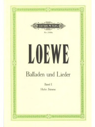 Carl Loewe: Balladen Und Lieder 1 - High Voice (noty na klavír, zpěv)