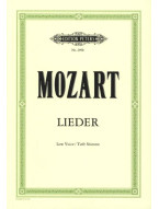 Wolfgang Amadeus Mozart: Lieder - Low Voice (noty na klavír, zpěv)