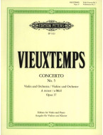 Henri Vieuxtemps: Konzert Nr. 5 a-Moll op. 37 (noty na housle, klavír)