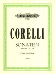 Arcangelo Corelli: Sonaten 2 (noty na housle, klavír)