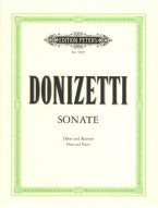 Gaetano Donizetti: Sonata in F Major (noty na hoboj, klavír)