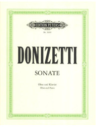 Gaetano Donizetti: Sonata in F Major (noty na hoboj, klavír)