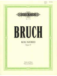 Max Bruch: Kol Nidrei Op.47 (noty na violu, klavír)
