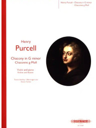 Henry Purcell: Chaconny  (noty na housle, klavír)