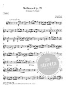 Gabriel Fauré: Sicilienne Op.78 (noty na housle, klavír)