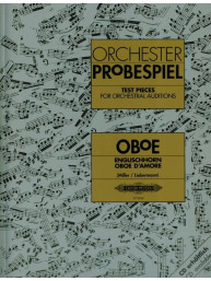 Orchester Probespiel Oboe (noty na hoboj)