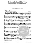 Orchester Probespiel Oboe (noty na hoboj)