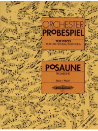 Orchester Probespiel Posaune (noty na pozoun)