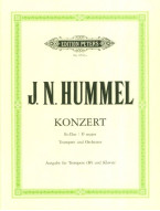 Johann Nepomuk Hummel: Concert Eb major (noty na trubku, klavír)