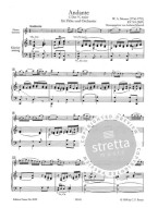 W.A Mozart: Andante in C K315/285e (noty na příčnou flétnu, klavír)