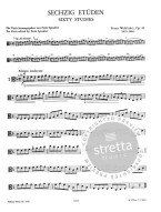 Franz Wohlfahrt: 60 Etudes Op.45 (noty na violu)