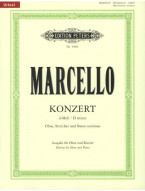 Benedetto Marcello: Konzert d-Moll (noty na hoboj, klavír)