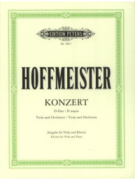 Franz Anton Hoffmeister: Konzert D-Dur (noty na violu, klavír)