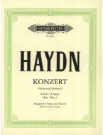 Joseph Haydn: Konzert A-Dur Hob. VIIa: 3 (noty na housle, klavír)