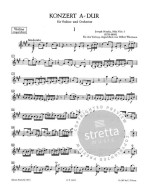 Joseph Haydn: Konzert A-Dur Hob. VIIa: 3 (noty na housle, klavír)