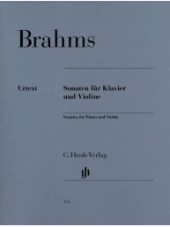 Johannes Brahms: Sonatas (noty pro housle, klavír)