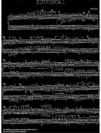 Johann Sebastian Bach: Sinfonien BWV787-801 - Dreistimmige Inventionen (noty na klavír)