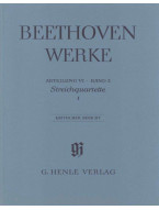 Ludwig van Beethoven: String Quartets 1 (noty pro smyčcový kvartet)