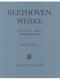 Ludwig van Beethoven: String Quartets 1 (noty pro smyčcový kvartet)