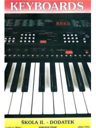 Ladislav Němec: Škola hry na keyboard - Národní písně - dodatek k 2. dílu