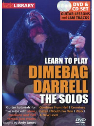 Lick Library: Learn To Play Dimebag Darrell - The Solos (video škola hry na kytaru)