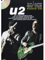 Play Along Guitar Audio CD: U2 (tabulatury, noty, kytara) (+CD)