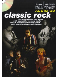 Play Along Guitar Audio CD: Classic Rock (tabulatury, noty, kytara) (+CD)