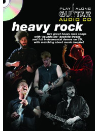 Play Along Guitar Audio CD: Heavy Rock (tabulatury, noty, kytara) (+CD)