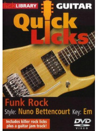 Lick Library: Nuno Bettencourt Quick Licks - Funk Rock (video škola hry na kytaru)