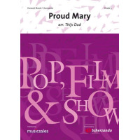 Creedence Clearwater Revival: Proud Mary (noty pro koncertní orchestr, party, partitura)