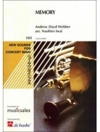 Andrew Lloyd Webber: Memory (noty pro koncertní orchestr, party, partitura)