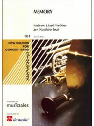 Andrew Lloyd Webber: Memory (noty pro koncertní orchestr, party, partitura)