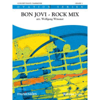 Bon Jovi - Rock Mix (noty pro koncertní orchestr, party, partitura)