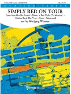 Simply Red On Tour (noty pro koncertní orchestr, party, partitura)