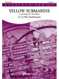 Beatles: Yellow Submarine (noty pro 4-členný flexibilní orchestr, party, partitura)