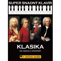 Super Snadný Klavír: Klasika pro samouky a začátečníky (+online audio)