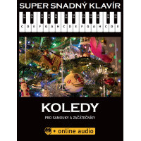 Super Snadný Klavír: Koledy pro samouky a začátečníky (+online audio)