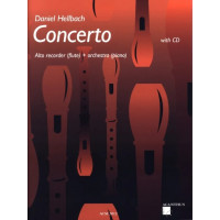 Daniel Hellbach: Concerto (noty na altovou zobcovou flétnu, klavír)(+audio)