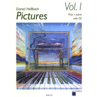 Daniel Hellbach: Pictures 1 (noty na příčnou flétnu, klavír)(+audio)