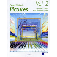 Daniel Hellbach: Pictures 2 (noty na příčnou flétnu, klavír)(+audio)